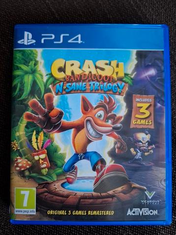 PS4 Crash Bandicoot N Sane Trilogy  beschikbaar voor biedingen