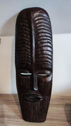 Afrikaans masker in Wenge, Antiquités & Art, Enlèvement ou Envoi