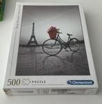 Puzzel  500 stukken, Romantic Promenade in Paris, Hobby en Vrije tijd, Ophalen of Verzenden, Zo goed als nieuw