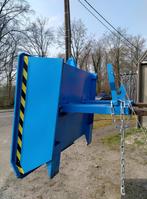Kantelbak voor heftruck, Ophalen, Heftruck