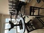 Table et chaise horeca, Zakelijke goederen, Horeca | Meubilair en Inrichting, Ophalen, Gebruikt, Complete inventaris
