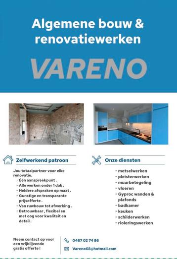 Voor al uw karweien beschikbaar voor biedingen