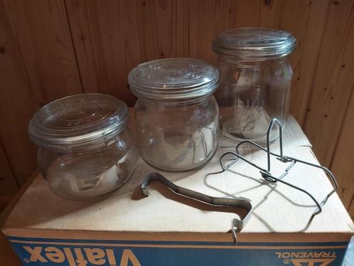 Steriliseerpotten, Huis en Inrichting, Keuken | Potten en Pannen, Gebruikt, Overige typen, Glas, Ophalen