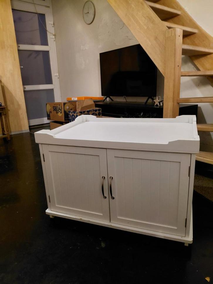 Kattenbak kast, Dieren en Toebehoren, Kattenbakken, Gebruikt, Gesloten, Ophalen