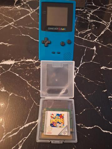 Gameboy Color Turquoise + spelletjes! Nieuw! beschikbaar voor biedingen