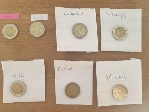 2 euro Herdenkingsuitgiften en gewone munten, Timbres & Monnaies, Monnaies | Europe | Monnaies euro, 2 euros, Belgique, Enlèvement ou Envoi