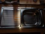 Inox spoelbak, Huis en Inrichting, Keuken | Keukenelementen, Ophalen