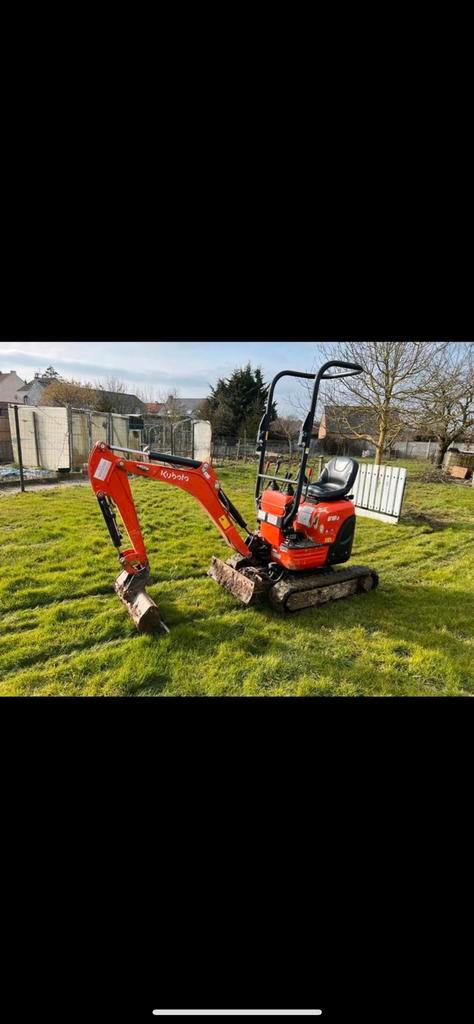 Terrassement nivellement egouttage, Zakelijke goederen, Machines en Bouw | Kranen en Graafmachines, Ophalen