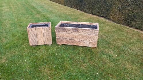 Bloembak/kruidenbak, Tuin en Terras, Bloembakken en Plantenbakken, Zo goed als nieuw, Hout, Binnen, Balkon, Tuin, Ophalen