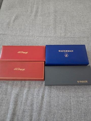 lot pennen / balpennen, Enlèvement ou Envoi, Comme neuf, Stylo à bille, Parker