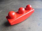 Lego Primo Brick 1x3 Curved Bottom (zie foto's), Ophalen of Verzenden, Gebruikt, Losse stenen, Duplo