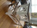 Salon & bezet tafel cottage stijl, Ophalen, 100 tot 150 cm, Eikenhout, 50 tot 100 cm