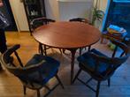 Ronde tafel met 4 stoelen, Ophalen