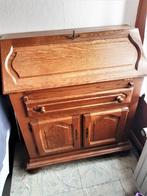 secretaire in het eik., Huis en Inrichting, Ophalen, Gebruikt