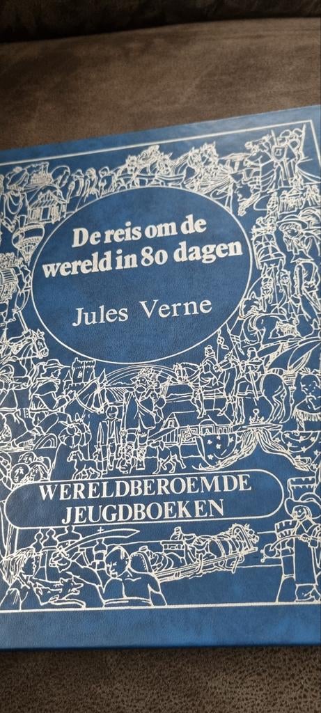 De reis rond de wereld van Jules verne9, Ophalen of Verzenden, Gelezen, Jules Verne