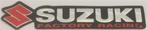 Suzuki Factory Racing metallic sticker #5