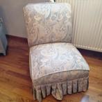 Petit fauteuil en tissu, Antiquités & Art, Enlèvement