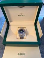 Rolex datejust Full set, Handtassen en Accessoires, Horloges | Heren, Ophalen, Zo goed als nieuw, Staal, Rolex
