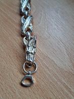 Armband draak., Ophalen of Verzenden, Nieuw, Zilver, Zilver