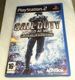 Gaming retro Playstation 2 spel Call of Duty world at war fi, Envoi, Online, 1 joueur