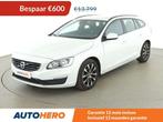Volvo V60 2.0 D2 Linje Svart (bj 2018), Auto's, Voorwielaandrijving, Gebruikt, Zwart, Leder