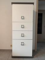 Witte Ladekast, Huis en Inrichting, Kasten | Ladekasten, 1 of 2 laden, Ophalen, Zo goed als nieuw, 150 tot 200 cm
