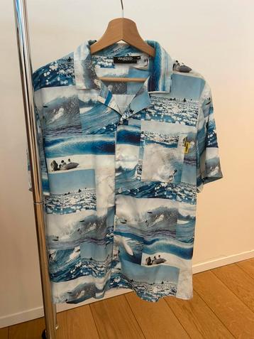 Chemise moyenne Wasted Paris, Comme neuf, Bleu, Taille 48/50 (M), Wasted Paris