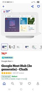 Google Nest Hub met 2 Google nest mini, Ophalen, Zo goed als nieuw