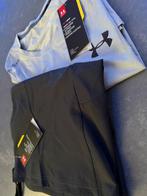 Ensemble Under Armour réfléchissant T-shirt gris+Short noir, Fitness, Maat 48/50 (M), Nieuw, Ophalen of Verzenden