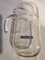 Vintage waterkan Pastis 51, één liter., Ophalen of Verzenden, Zo goed als nieuw, Glas, Overige typen