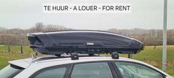 TE HUUR DAKKOFFER THULE MOTION XT XL MET 500L INHOUD  beschikbaar voor biedingen