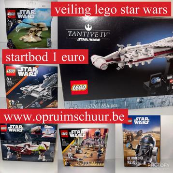 Lego star wars veiling met startbod 1 euro