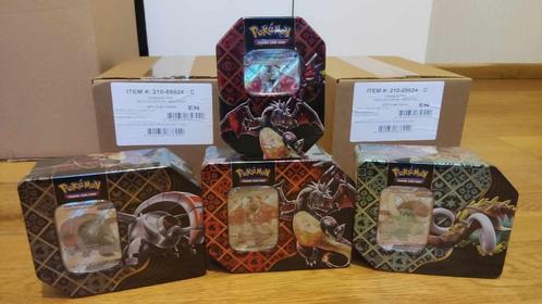 Pokemon Paldean Fates tin deal, Hobby en Vrije tijd, Verzamelkaartspellen | Pokémon, Nieuw, Boosterbox, Ophalen of Verzenden