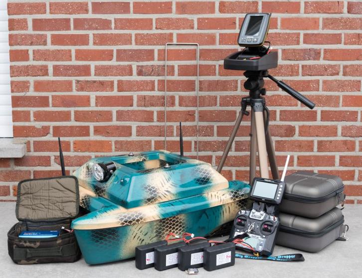 Big Dropper + Toslon TF640 + Toslon X-pilot, Watersport en Boten, Hengelsport | Karpervissen, Zo goed als nieuw, Overige typen