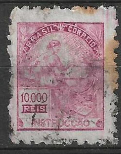 Brazilie 1920/1941 - Yvert 180 - Onderwijs (ST), Postzegels en Munten, Postzegels | Amerika, Gestempeld, Verzenden