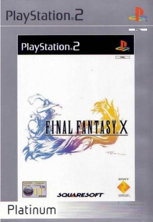 Final Fantasy X (10) Platinum, Consoles de jeu & Jeux vidéo, Jeux | Sony PlayStation 2, Utilisé, Jeu de rôle (Role Playing Game)