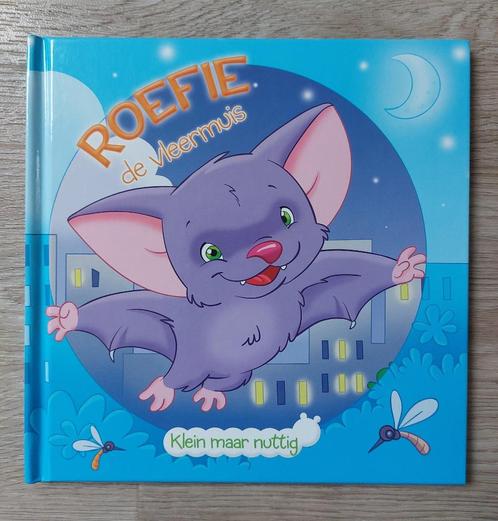 Voorleesboek Roefie de vleermuis - klein maar nuttig, Boeken, Kinderboeken | Kleuters, Zo goed als nieuw, Non-fictie, 4 jaar, Jongen of Meisje