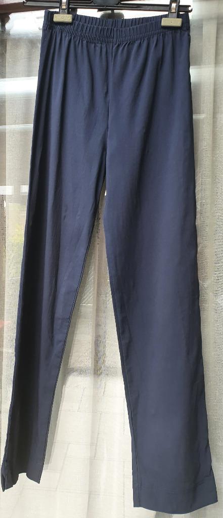 Blauwe broek maat S, Kleding | Dames, Broeken en Pantalons, Gedragen, Maat 36 (S), Blauw, Ophalen of Verzenden