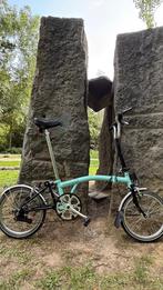 Brompton M6L Turkish Green 6 versnellingen in perfecte staat, Fietsen en Brommers, Ophalen, Brompton, 14 tot 16 inch, Versnellingen
