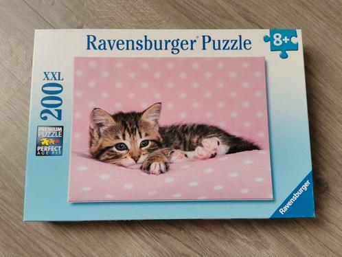 Puzzel poes 200 stukjes, Kinderen en Baby's, Speelgoed | Educatief en Creatief, Gebruikt, Puzzelen, Ophalen of Verzenden