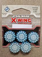 Star Wars X-Wing Miniatures 5 Acrylic frosted Shield FFG, Comme neuf, Enlèvement ou Envoi, FFG