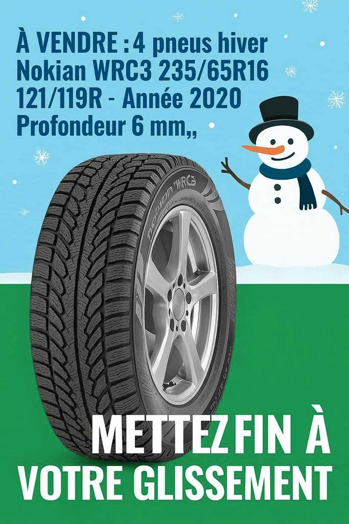 Pneus hiver utilitaire 235 65 16, Autos : Divers, Pièces de sport automobile, Enlèvement ou Envoi