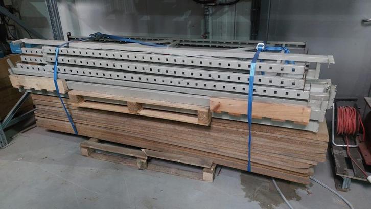 Lot Grootvakstelling legbordstelling H200 x D60 cm, Zakelijke goederen, Kantoor en Winkelinrichting | Magazijn, Stelling en Opslag