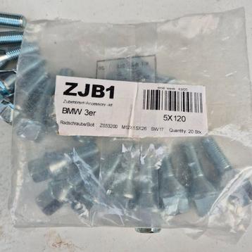 BMW 3er wielbouten 20 St.

5X120.   Z653200

M12X15X25. SW17 beschikbaar voor biedingen