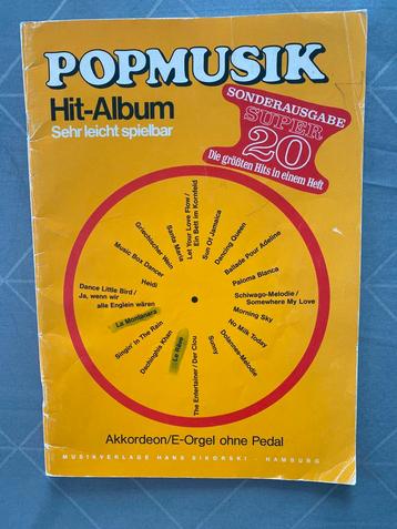 Accordeon keyboard orgel lesboek popmusic, Musique & Instruments, Partitions, Accordéon, Utilisé, Populaire, Leçon ou Cours