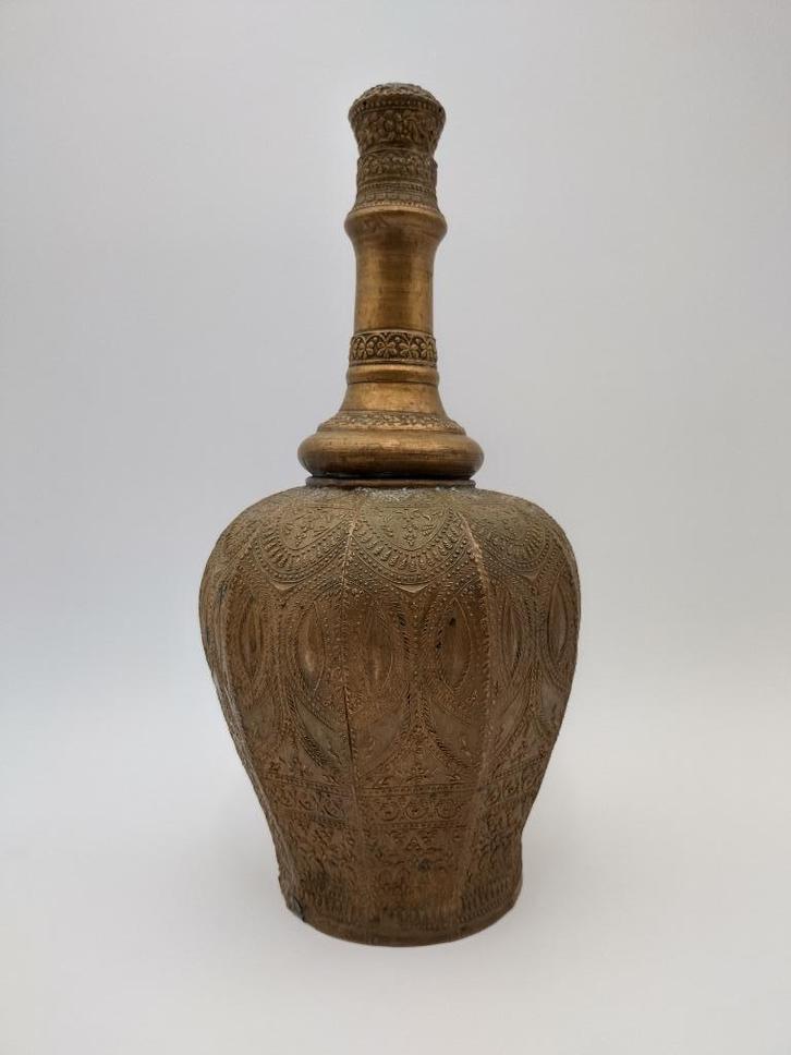 Karaf/ Ghendi/waterfles., Antiek en Kunst, Antiek | Brons en Koper, Koper, Ophalen of Verzenden