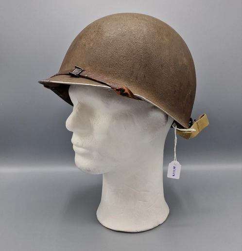 Casque à boucle fixe M1 de la Seconde Guerre mondiale avec d, Collections, Objets militaires | Seconde Guerre mondiale, Armée de terre