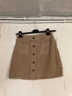 Donkerbeige rok in geribbelde velours, Trend, maat 38, Kleding | Dames, Rokken, Ophalen of Verzenden, Zo goed als nieuw, Maat 38/40 (M)