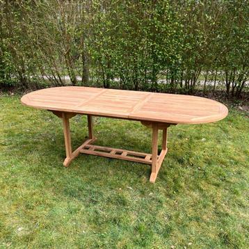 Table en Teck FSC 240 cm Int et extérieur: Liquidation beschikbaar voor biedingen