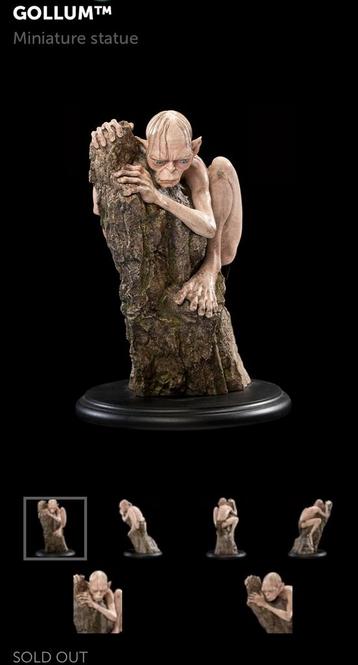 Weta Gollum Miniature statue